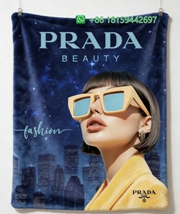 Prada Throw Blankets